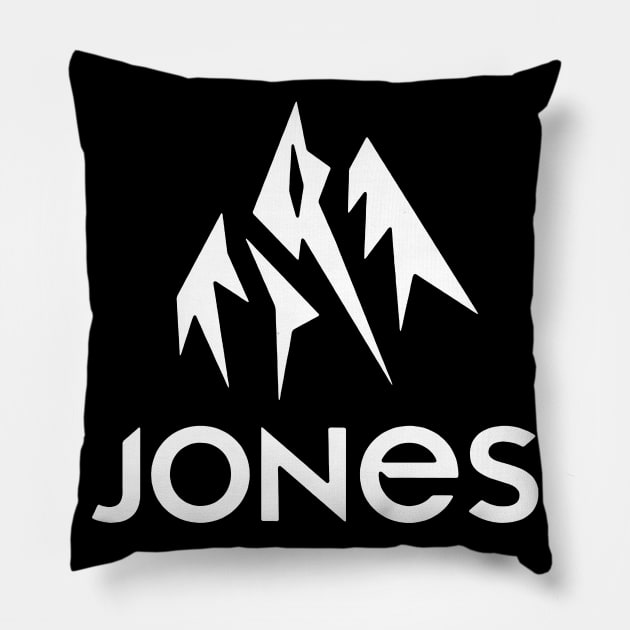 Jones Snowboard Pillow by dyazagita