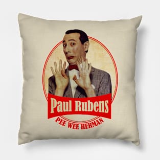 Pee Wee Herman Oh Nooo Vintage Pillow