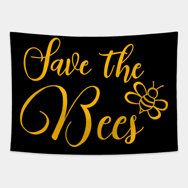Save the Bees Tapestry by valentinahramov