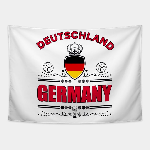 DEUTSCHALND | Deutscher Fußball | Germany Football Tapestry by VISUALUV