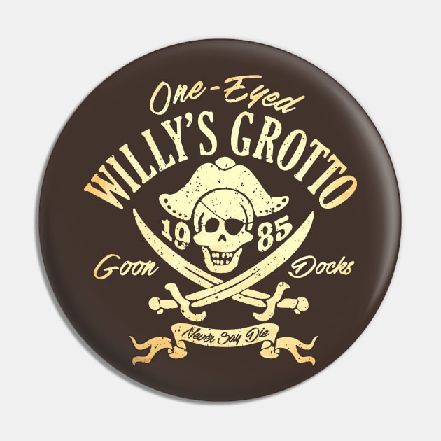 Willy's Grotto Pin by CoDDesigns