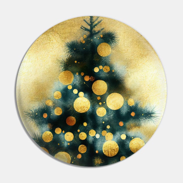 Christmas tree impressionist Pin by etherElric