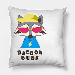 racoon dude Pillow