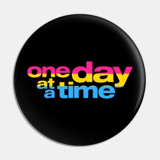 Pan Pride / One Day at a Time Logo Pin