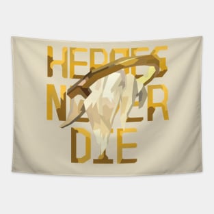 Heroes Never Die - Mercy Overwatch Tapestry