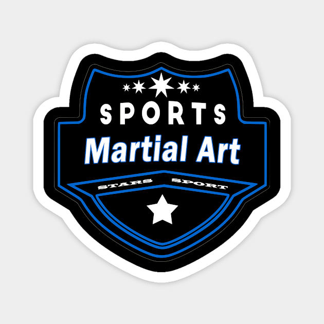 Sports Martial Arts Magnet by Creative Has