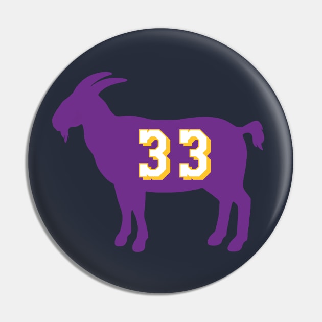 Kareem Abdul Jabbar Los Angeles Goat Qiangy Pin by qiangdade