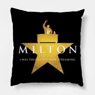 Milton the Musical Pillow