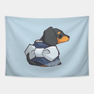 Kimono Dachshund Tapestry