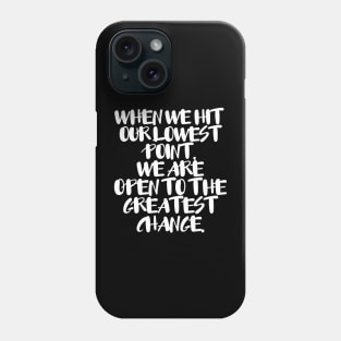 At the journey's end Phone Case