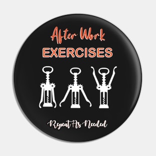 After Work Exercises Pin