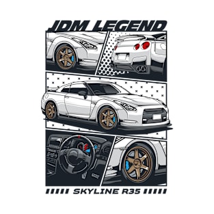 Skyline R35 Manga T-Shirt