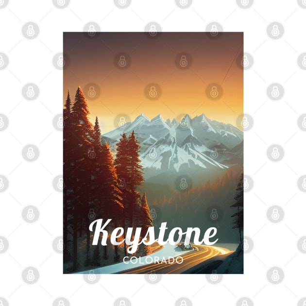 Keystone Colorado United States ski by UbunTo