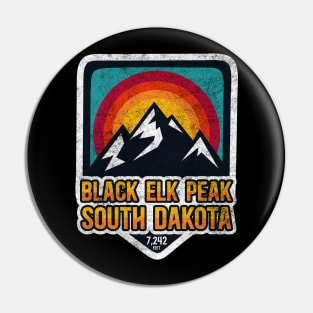 Vintage Black Elk Peak South Dakota Sunset Pin