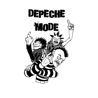 Punk Rock Man Of Depeche Mode T-Shirt