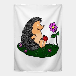 Hedgehog Love Tapestry