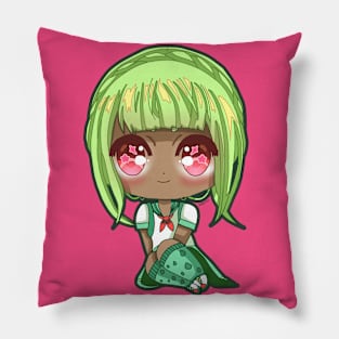 Plant Girl Chibi Pillow