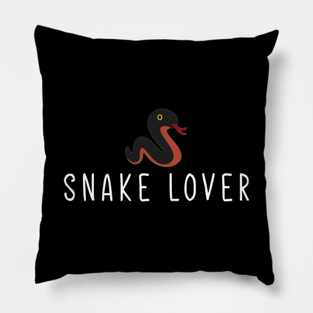 snake lover 1 Pillow by monoblocpotato