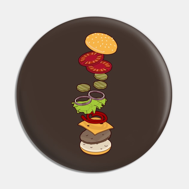 cheeseburger exploded Pin by anilyanik