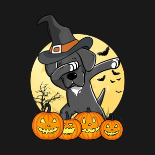 Dabbing Great Dane Dab Dance Funny Dog Halloween T-Shirt