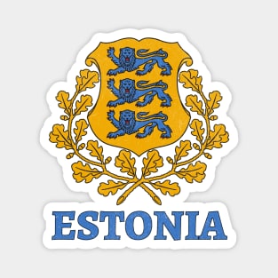 Estonian Coat of Arms Magnet