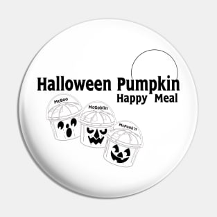 Halloween Pumpkin Buckets Pin