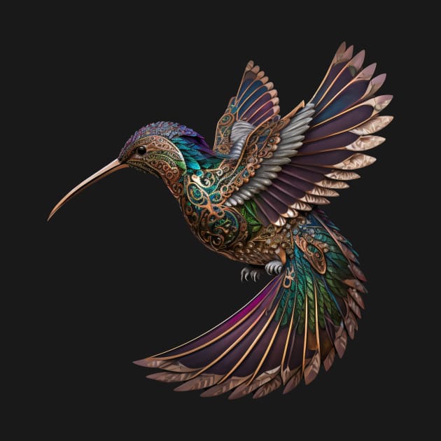 Royal Viking Hummingbird by SCHummingbirds