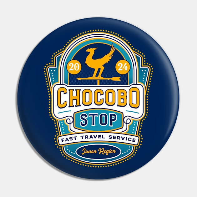 Chocobo Fast Travel Pin by Lagelantee