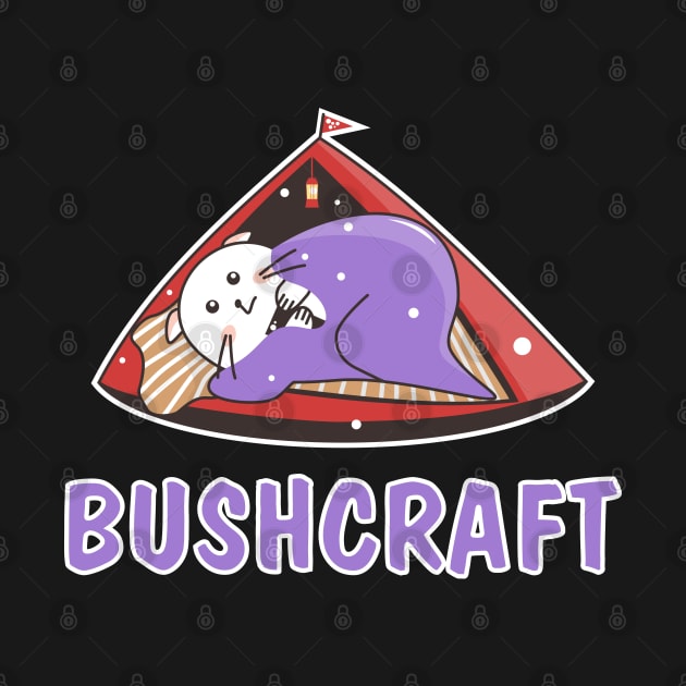 Bushcraft by kawaii teddy bear. by Ekenepeken