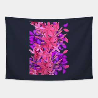 pink and purple flowers Tapestry