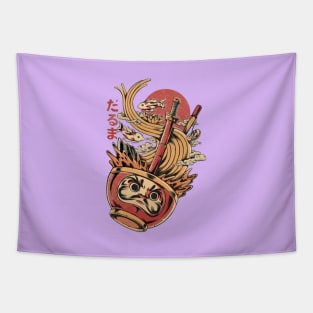 Sushi Ramen Mie Tapestry