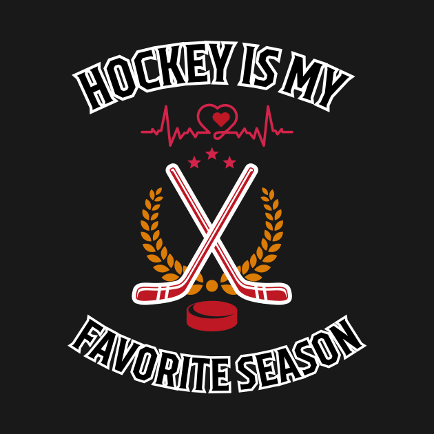 Hockey Short Favorite Season  Sweatshirt, Hockey Helmet by Suldaan Style