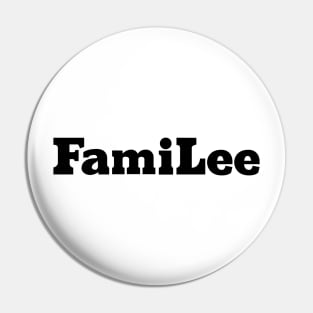 FamiLee The Other Ones Very Asian BLM Born Here Pin