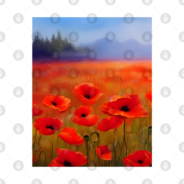 Pretty Poppies by cmpoetry