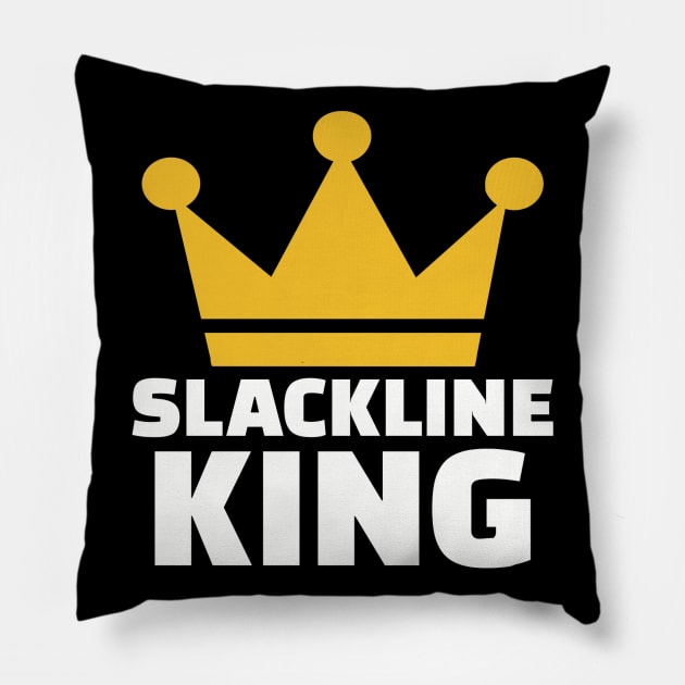 Slackline King Pillow by Designzz