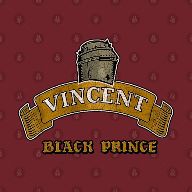 Vincent Black Prince Motorcycle UK by Midcenturydave