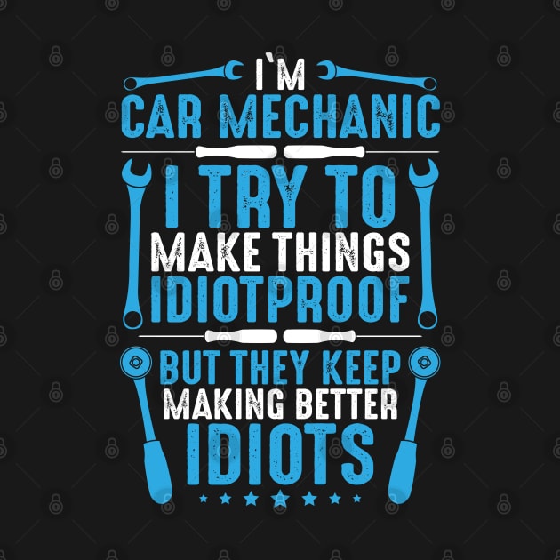 Car Mechanic/Gearhead/Nut Runner/Gift/Present by Krautshirts