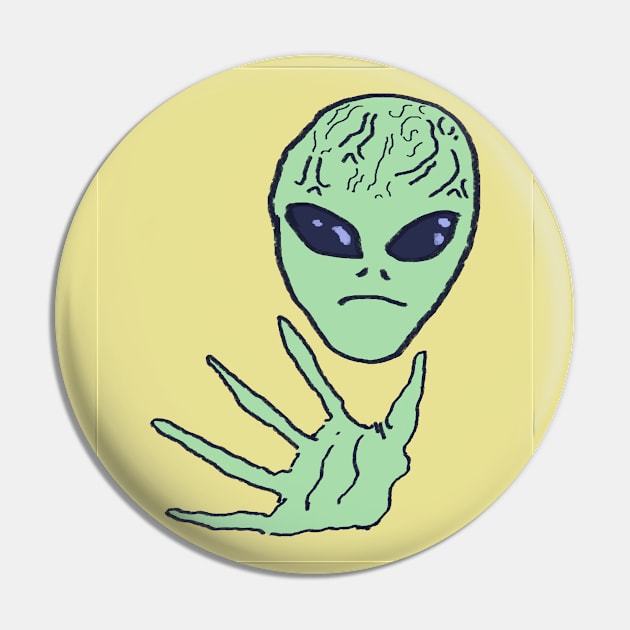 Alien reaches out Pin by Alien-thang