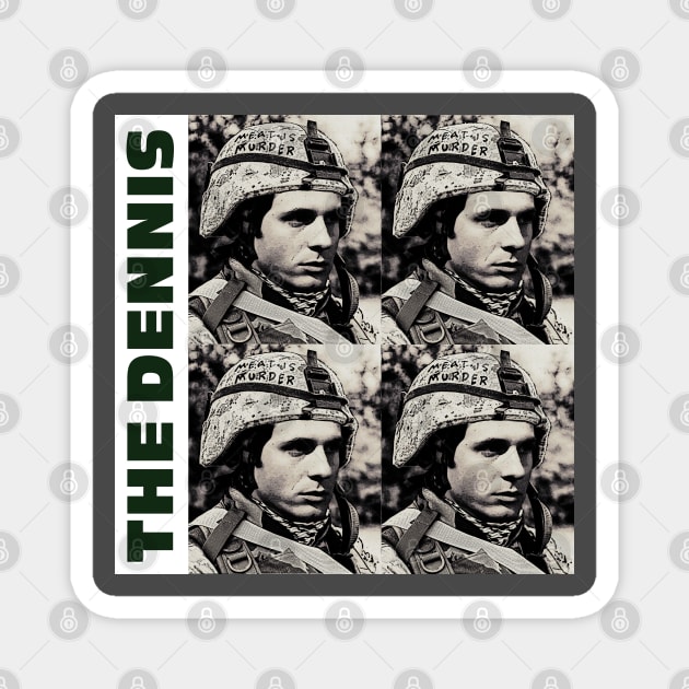 The Dennis (four square) Magnet by Shit Post Hero