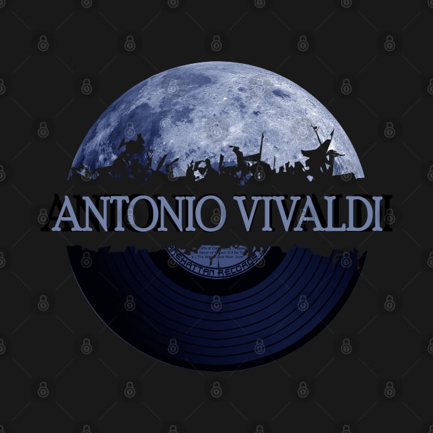 Antonio Vivaldi blue moon vinyl by hany moon