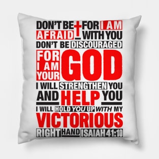 Isaiah 41:10 Pillow