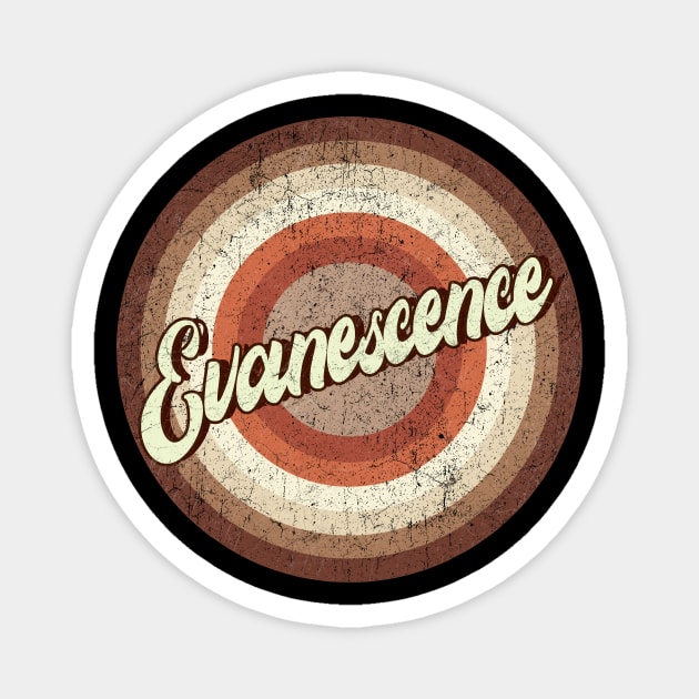 Vintage brown exclusive - Evanescence heavy metal Magnet by roeonybgm