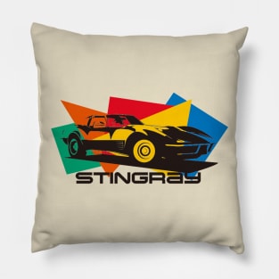 Vintage Stingray Pillow