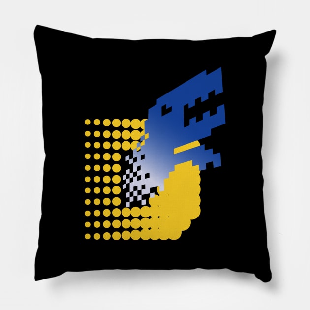 Digimon Tamers Logo Pillow by Darasuum