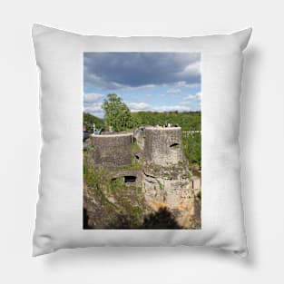 Casemates, Luxembourg, Europe Pillow