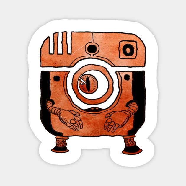 Instapal Magnet by Gregery James Miller