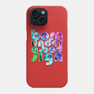 Born under a bad sign Phone Case