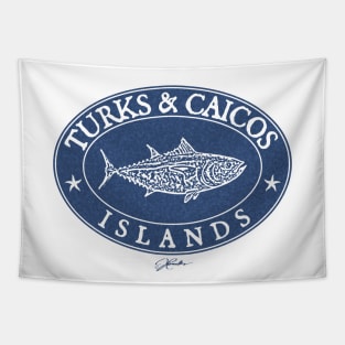 Turks & Caicos Islands Bluefin Tuna Tapestry