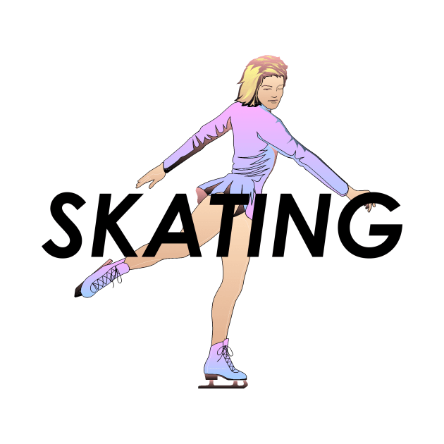 Figure Skating Girl by teepossible