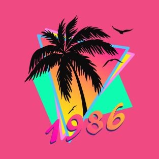1986 Tropical Sunset T-Shirt